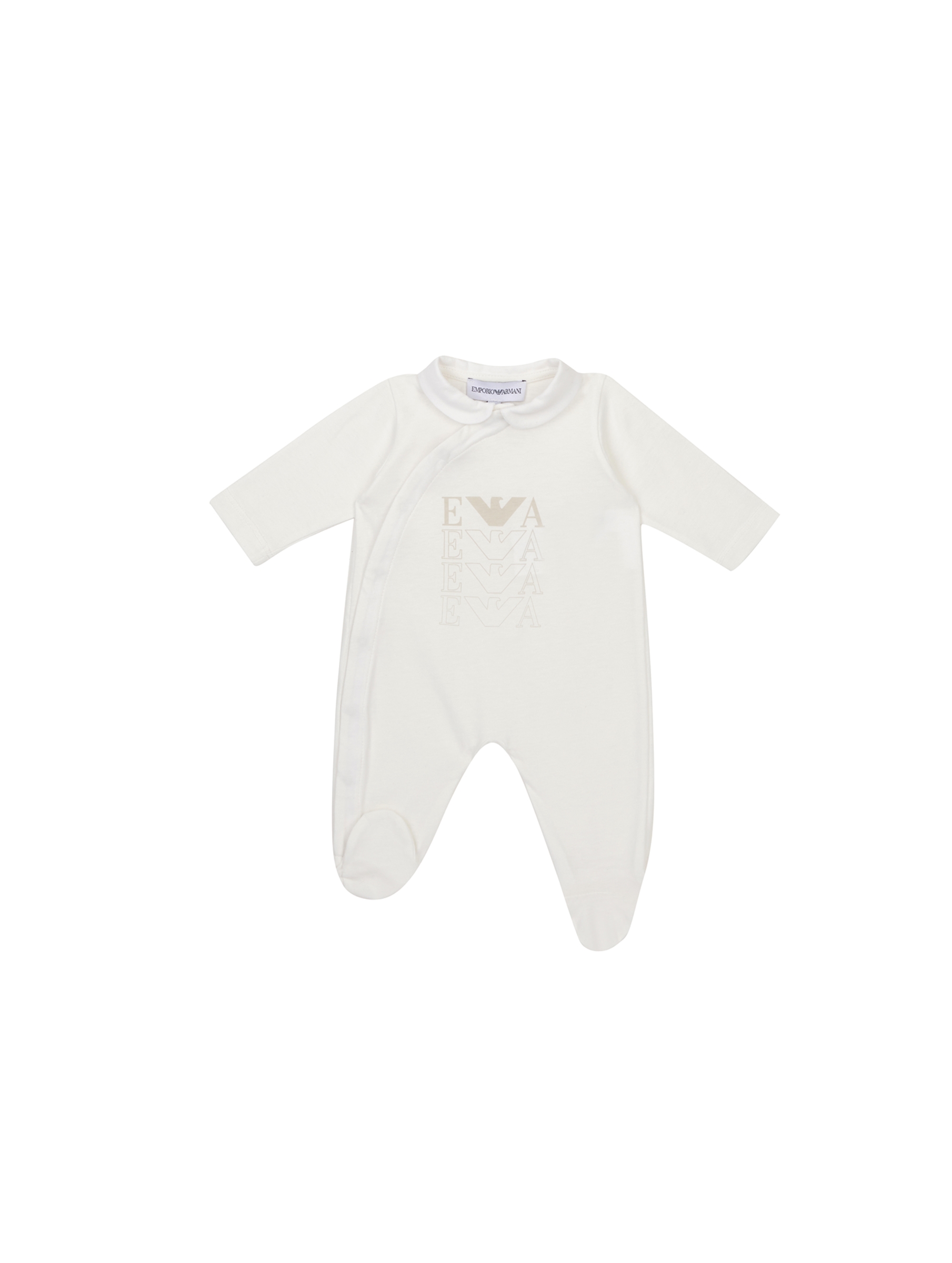 Tutina neonato logata. EMPORIO ARMANI EY000013 AF10913 M0023 Zerotondo